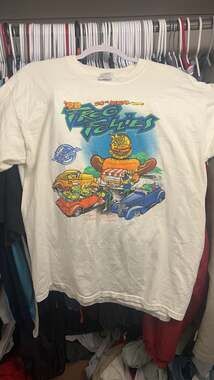 VINTAGE 1998 Frog Follies Size Large Shirt Tee 24th Annual Eville Iron Size L